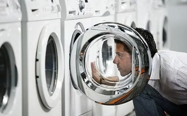 洗衣機上安全門的粘結